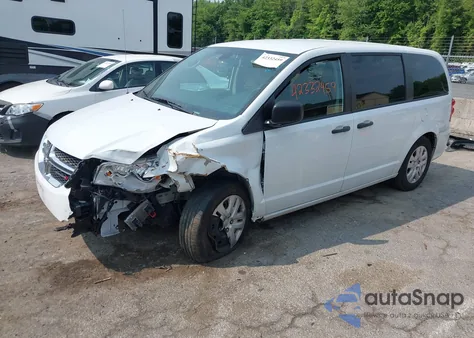 2019 Dodge Grand Caravan Se z USA, uszkodzony, nr VIN 2C4RDGBG5KR664916